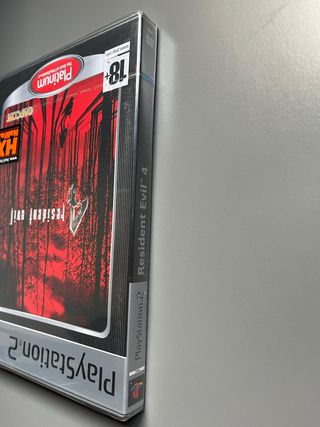 Resident Evil 4 - PS2 - PlayStation 2 - Platinum