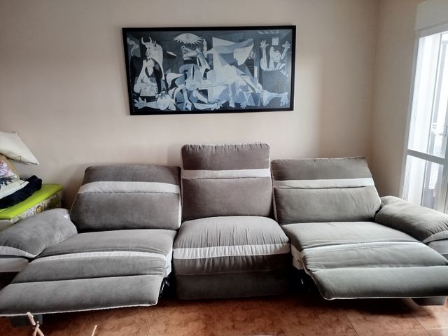 Sofá reclinable 3 plazas