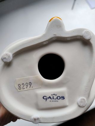 Figura Peregrino porcelana Galos