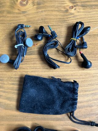 Bolsa peoteccion agua. Punto de carga.Lentes para