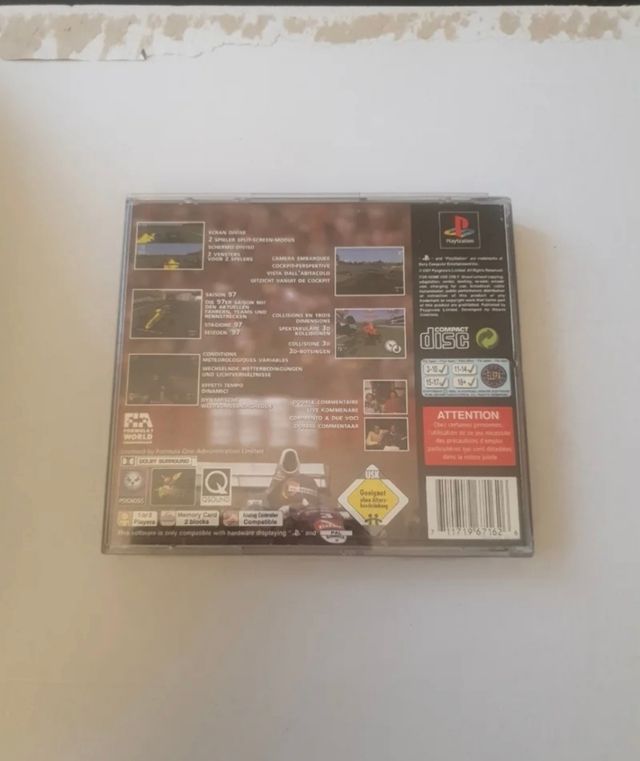 PS1 FORMULA 1. 97  gioco e confezione originale