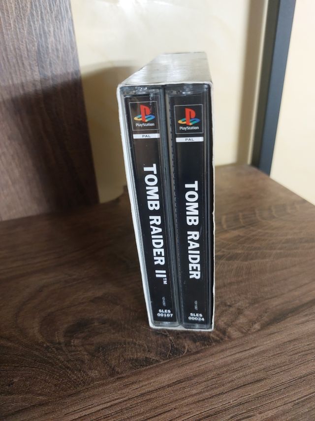 Ps1 Pal Uk/ita Tomb Raider Double Pack 