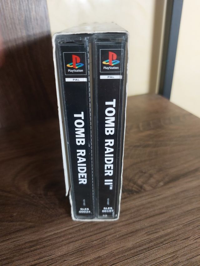 Ps1 Pal Uk/ita Tomb Raider Double Pack 