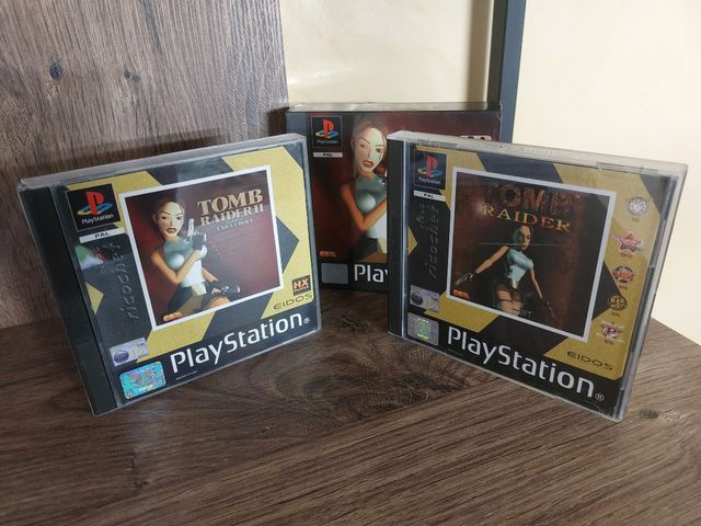 Ps1 Pal Uk/ita Tomb Raider Double Pack 