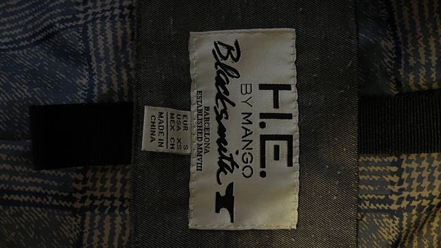 Abrigo marinero acolchado mango