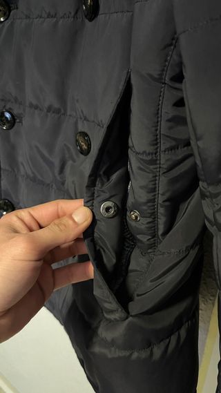 Abrigo marinero acolchado mango