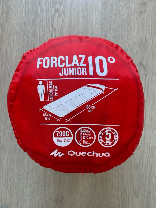 Sacos de dormir x2 Quechua junior 10 x 2