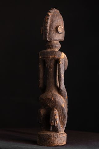 Escultura Dogón Tellem antigua con certificado.