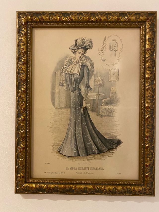 Cuadro moda elegante