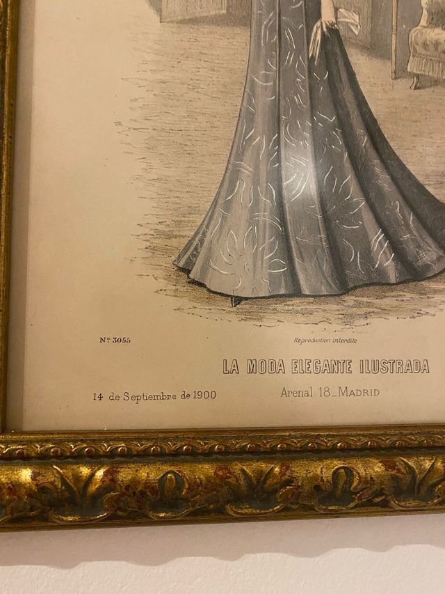 Cuadro moda elegante