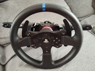 volante con accesorios para base thrustmaster