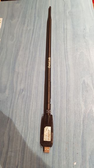 Antena WiFi para auditorías WiFi.