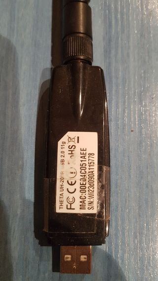Antena WiFi para auditorías WiFi.