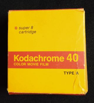 Cartucho Super 8 Kodak