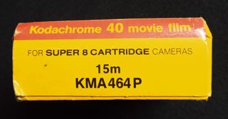 Cartucho Super 8 Kodak