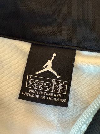 Jordan Chaqueta Deportíva Blanca Talla L