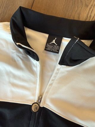Jordan Chaqueta Deportíva Blanca Talla L