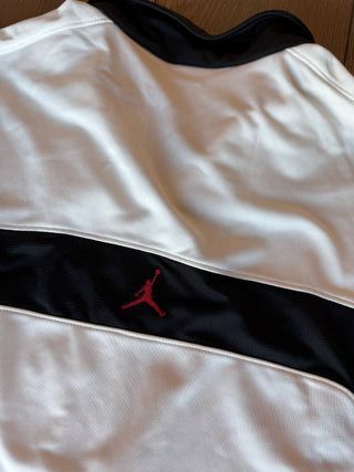 Jordan Chaqueta Deportíva Blanca Talla L