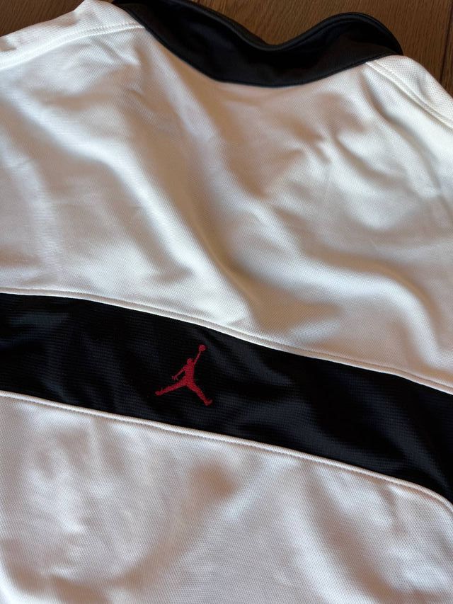 Jordan Chaqueta Deportíva Blanca Talla L
