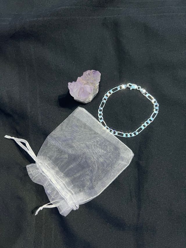 Bracciale donna maglie alternate