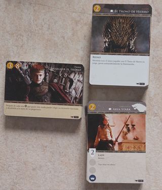 Juego de tronos - juego de cartas