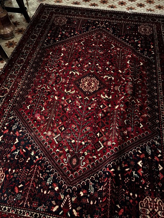 Alfombra española de lana