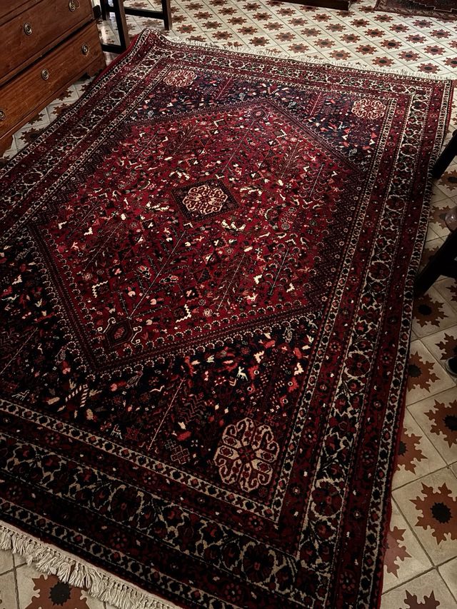 Alfombra española de lana