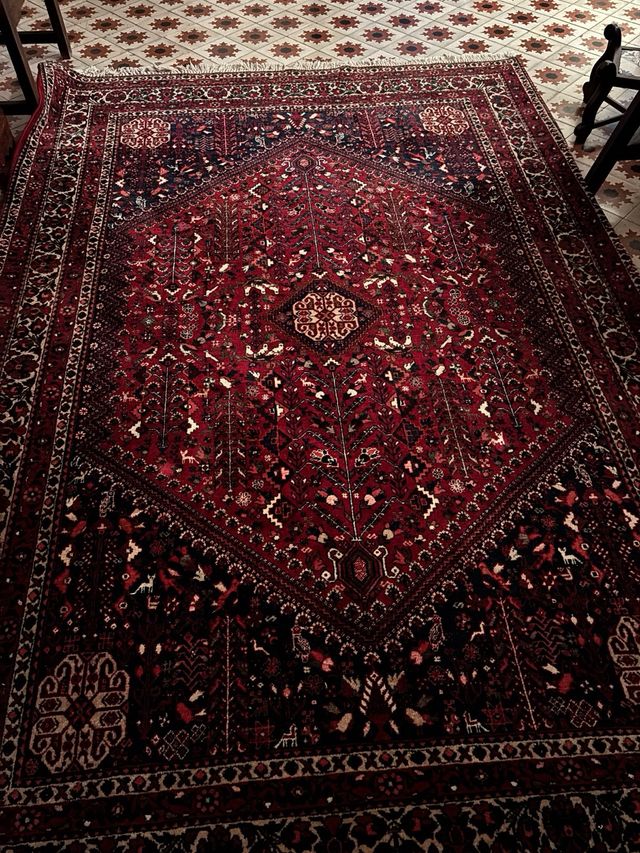 Alfombra española de lana