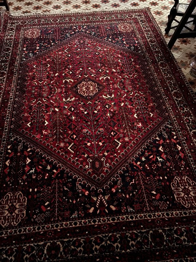 Alfombra española de lana