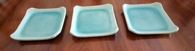 Platos cuadrados de diseño