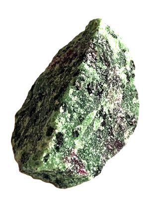 ZOESITE CON RUBINO - Minerale da collezione