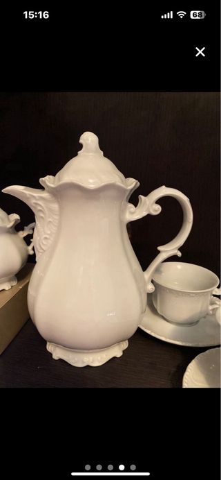 Juego de cafe Capeans porcelana