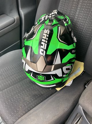 Casco motocross shiro niño niña