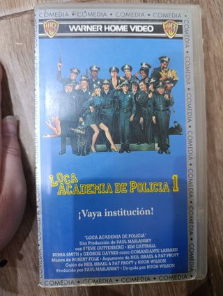 Películas VHS loca academia de policia 1