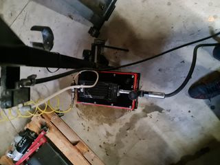 Elevador portatil movil neumatico