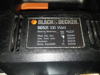 Máquina/Sierra de calar BLACK & DECKER BD531 300W