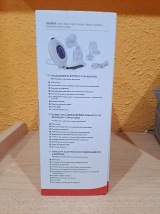 Sacaleches eléctrico Nuk. 