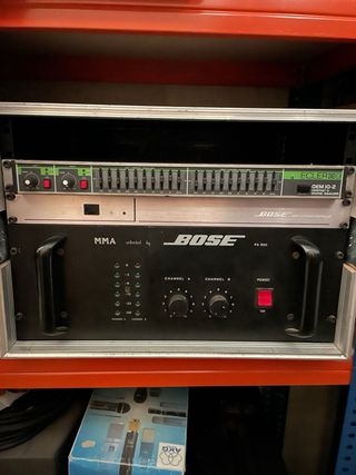 CAJAS BOSE 802 RACK COMPLETO