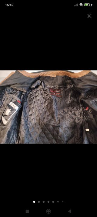 CHAQUETA PIEL PARA MOTO O VESTIR! OFERTA 145€!