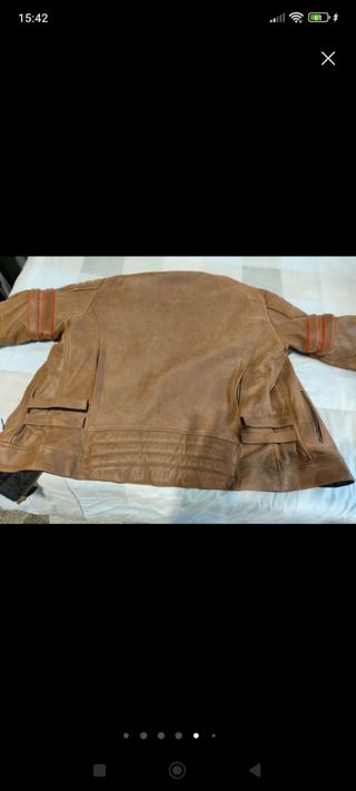 CHAQUETA PIEL PARA MOTO O VESTIR! OFERTA 145€!
