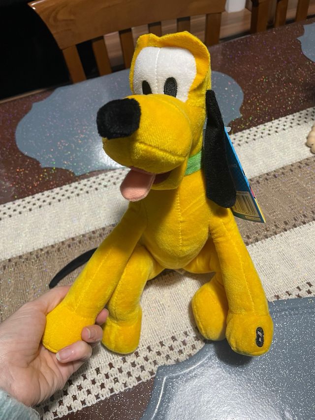 Peluche Pluto Disney con suoni