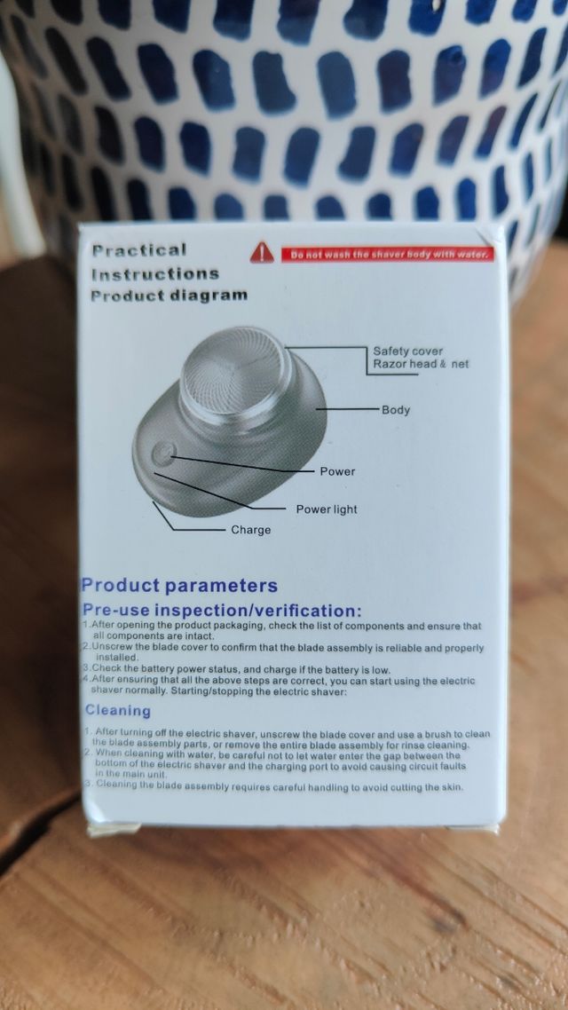 MINI AFEITADORA BELLO CORPORAL