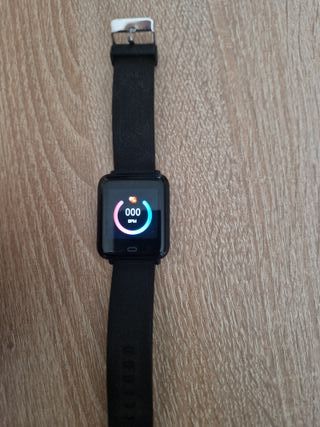 Reloj inteligente negro