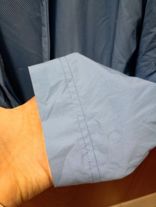 Chaqueta cortaviento azul claro Nike