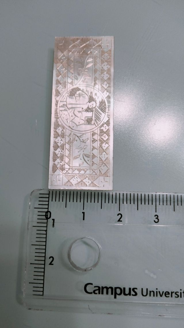 Fichas de nácar de casino chinas siglo XIX