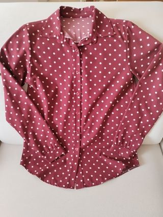 Blusa lunares vintage