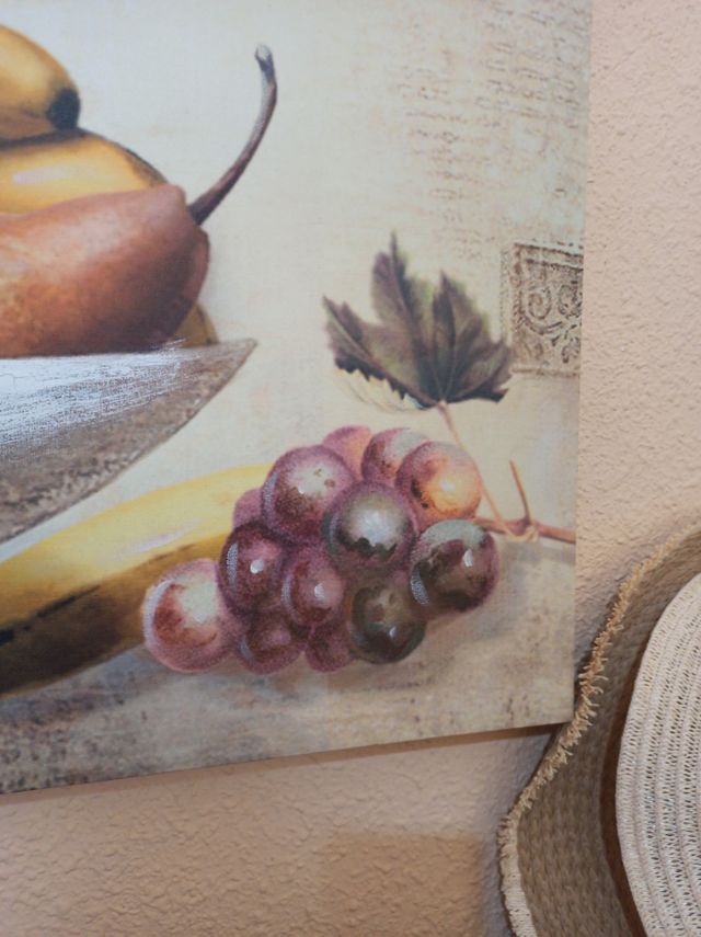 Bodegón en lienzo de 80cm x 50cm