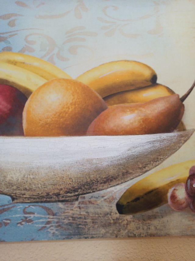 Bodegón en lienzo de 80cm x 50cm