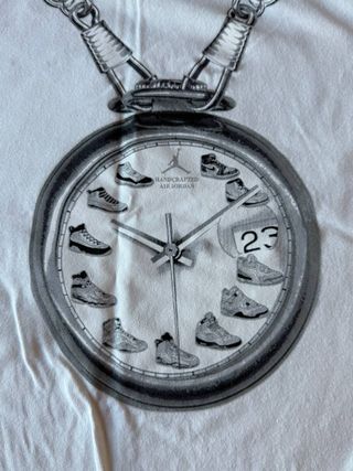 Camiseta Jordan Vintage Reloj Grande Air Jordan