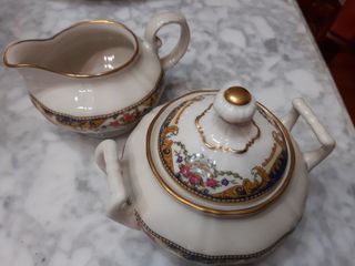 Juego de té de KRAUTHEIM porcelana alema